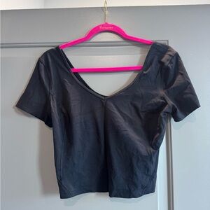 Lululemon Athletica Black align tee